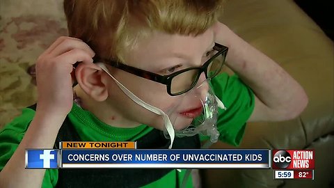 Tampa Bay family asking parents to reconsider anti-vaccination stance