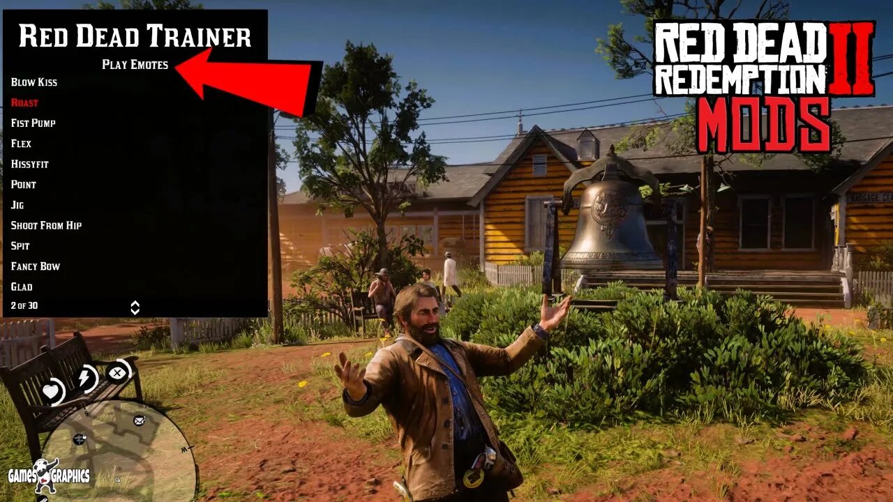 How to install Red Dead Trainer (RDR2 MODS)