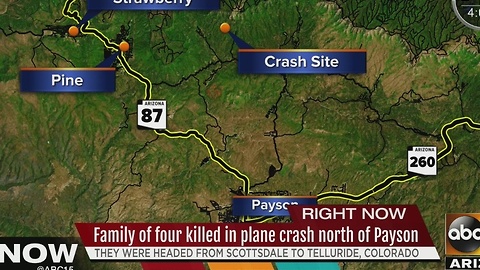 Family of 4 killed in crash headed to Colorado for annual trip