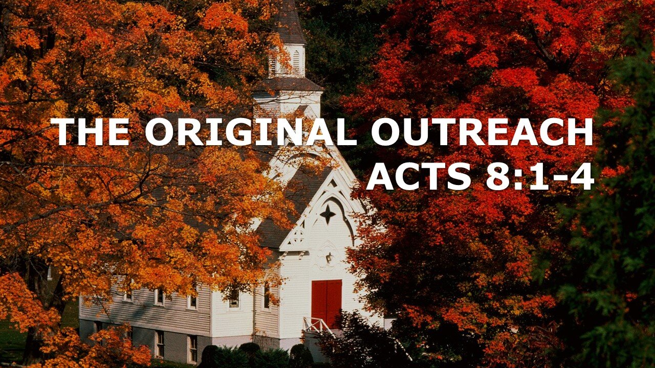 The Original Outreach, Pastor Roy Smith, 10-16-2024