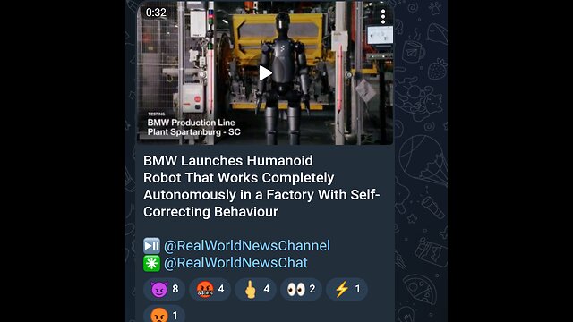 BMW Humanoid Factory Robot