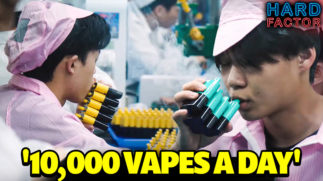 Chinese Factory Worker Tests ‘Up To 10,000 Vapes A Day’