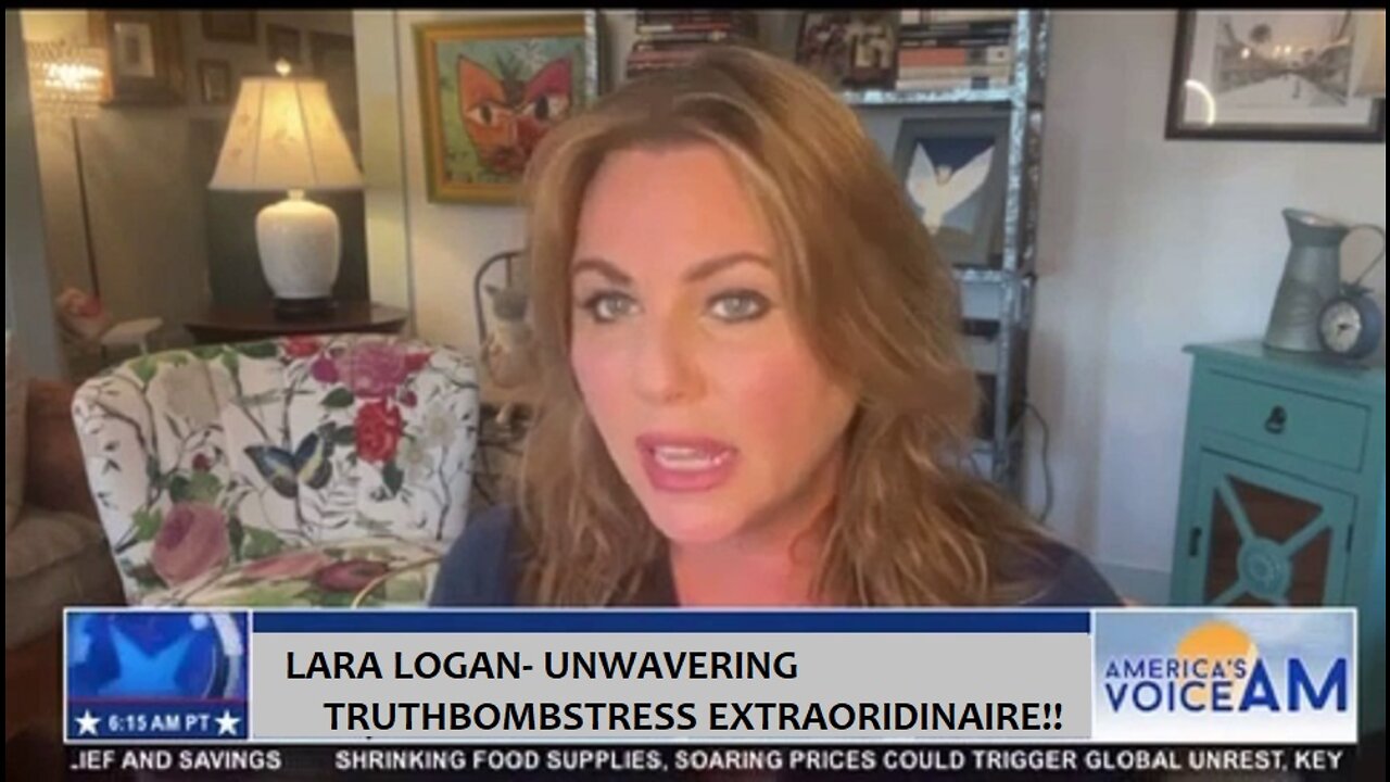 LARA LOGAN TALKS PUTIN TRUTH AND IS ON RUMBLE!! SHE IS THE QUEEN OF JOURNALISTIC TRUTH IN CASE YOU DIDN'T KNOW?