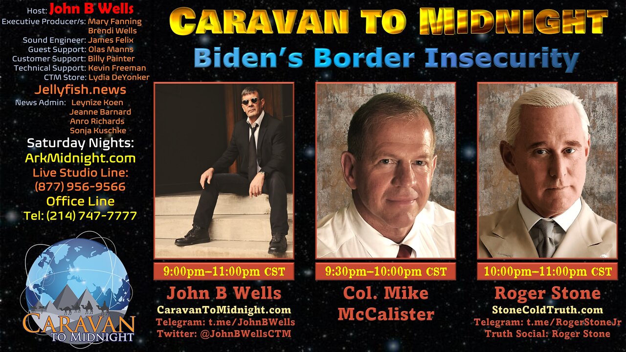 Biden's Border Insecurity - John B Wells LIVE