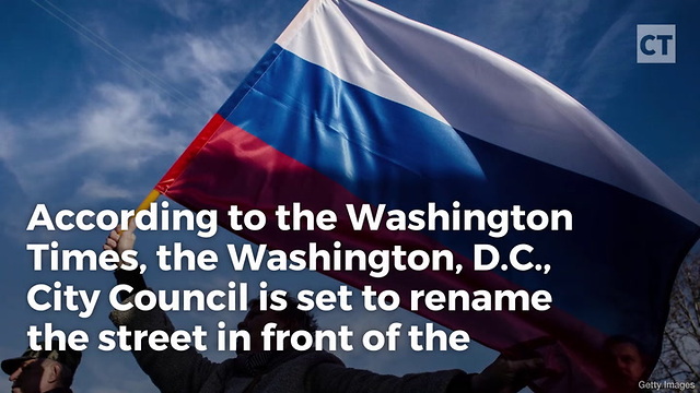 D.C. Renaming Street in Front of Russian Embassy