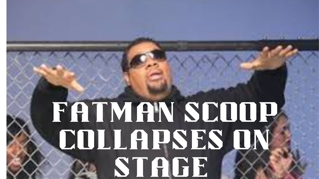 Fatman Scoop Rushed to Hospital After On-Stage Emergency!