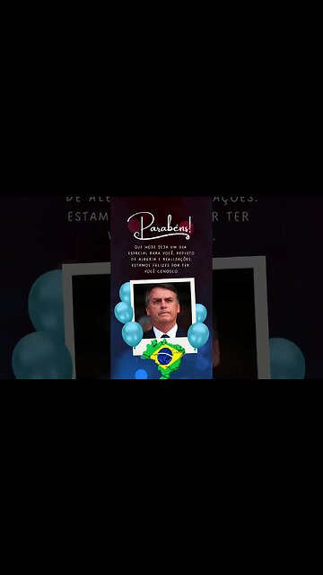 Feliz Aniversário Presidente. #shorts #brasil
