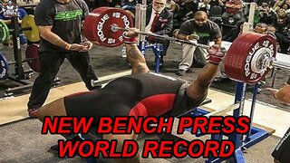 Heaviest Full Meet Bench Press - Thomas TD Davis