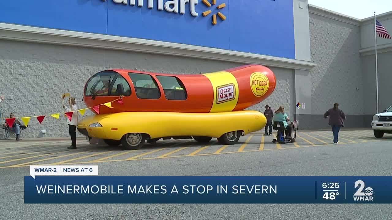 Oscar Mayer Wienermobile makes stop in Anne Arundel CountyThe iconic Oscar Mayer Wienermobile made a stop in Anne Arundel County on Thursday.