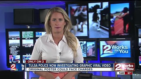 Tulsa Police investigating graphic viral video
