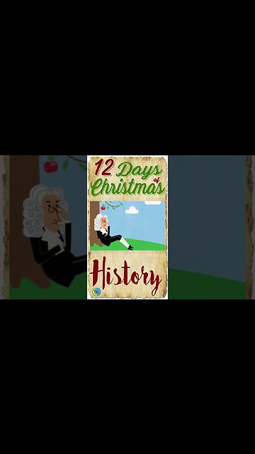 Christmas History - Isaac Newton #shorts #history #christmas