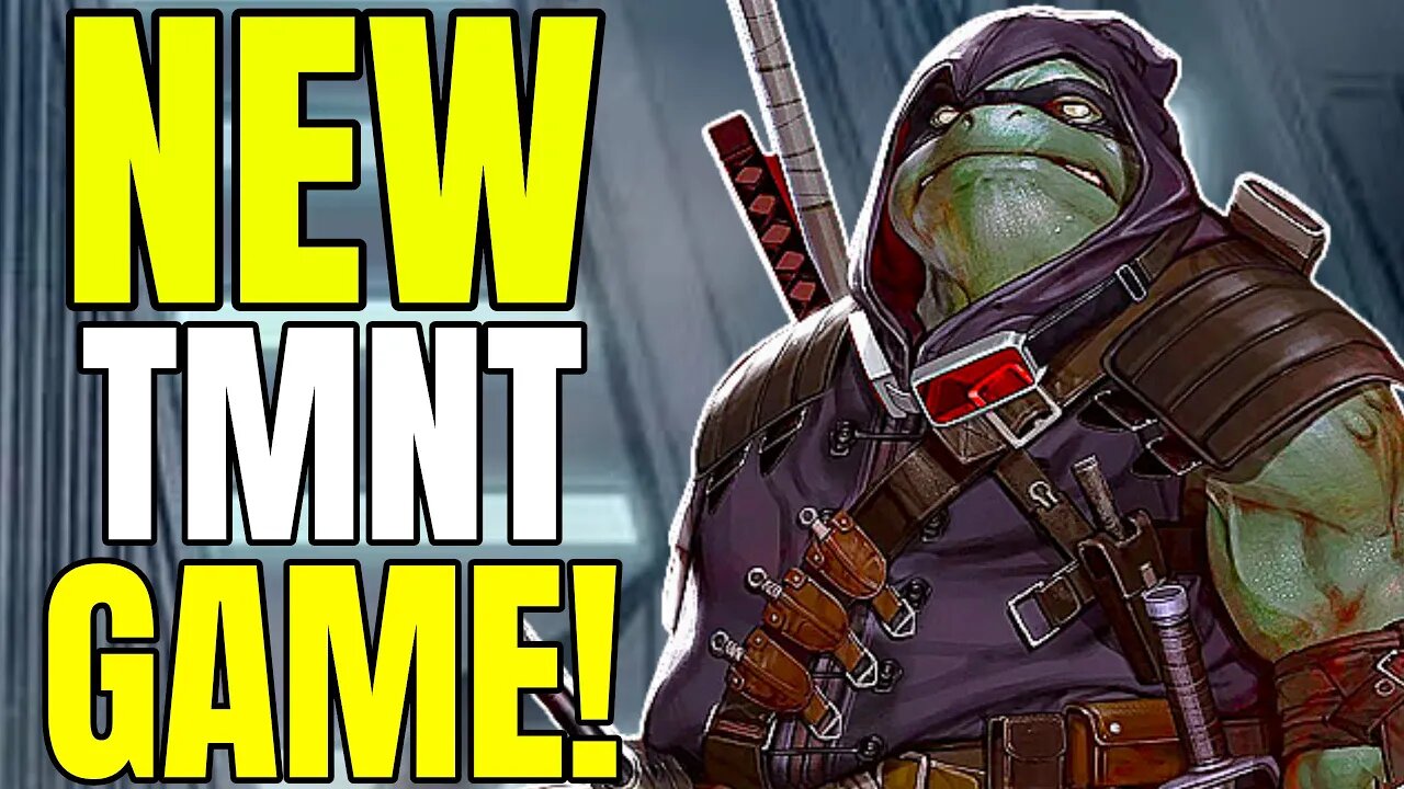 A NEW TMNT Game Was Just Announced - And It Sounds AMAZING