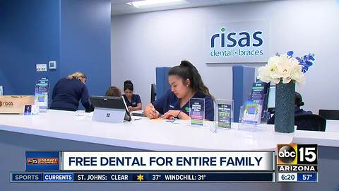 Free dental care for the whole family