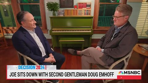 On MSNBC, Doug Emhoff Did NOT Deny Accusation Of Slapping A Girlfriend