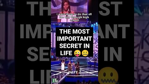 the most important secret in life 2 😉🤐