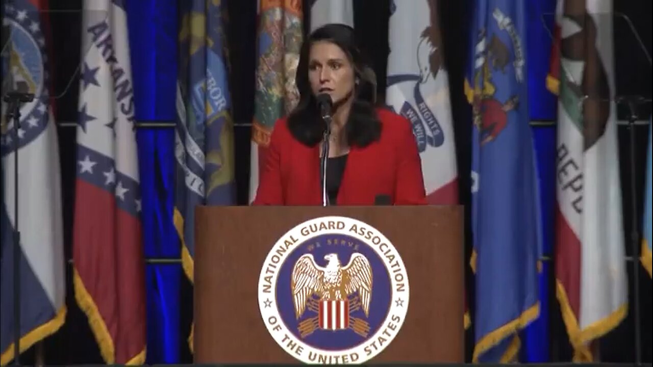 Tulsi Gabbard Endorses President Trump!
