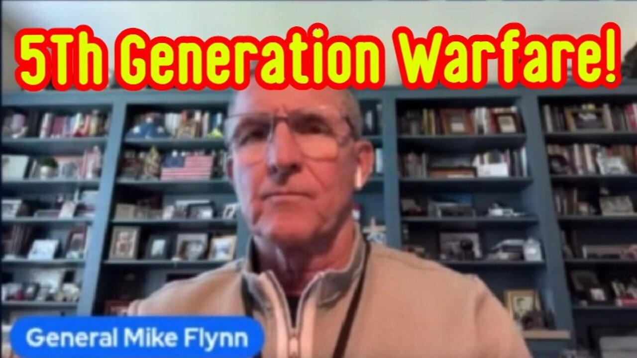 General Flynn Explosive: 5Th Generation Warfare - Psyop Warfare - 2/10/24..