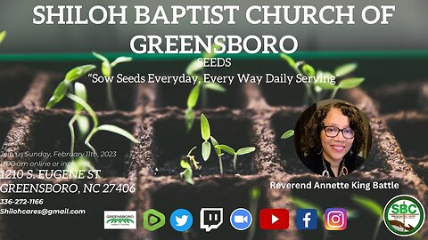 Shiloh Baptist Church February 11, 2024