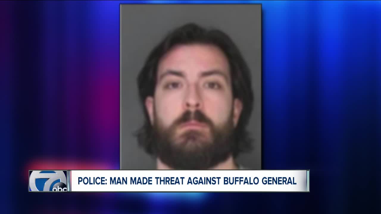 Police: man accused of making threat against Buffalo General