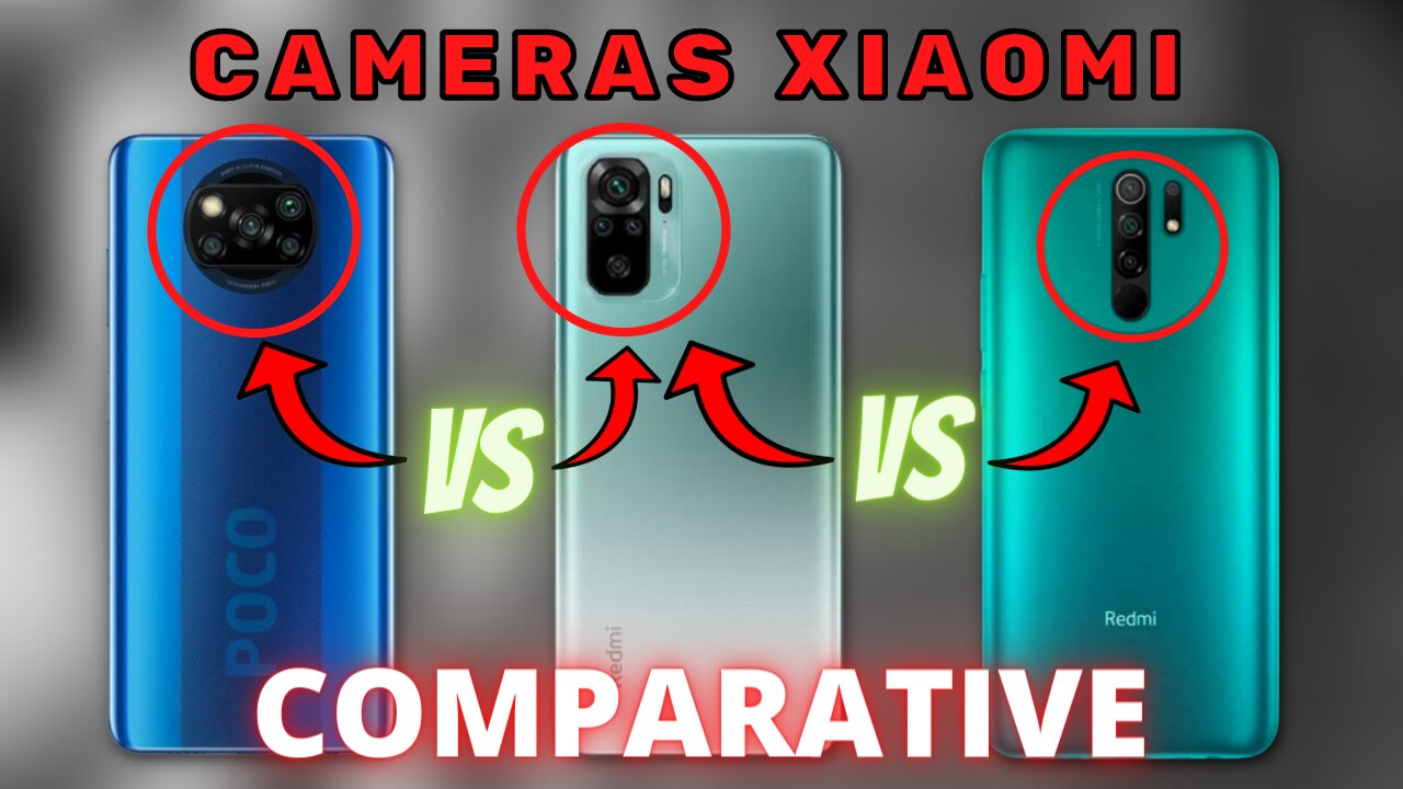 Which Redmi Xiaomi has the best camera? Xiaomi Redmi note 10 comparison - Redmi 9 - Poco x3 NFC