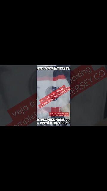 Veja o UNBOXING COMPLETO no nosso canal VIPERPEDRO GAMEPLAYS! Camisas de futebol da JAYJERSEY.CO ⚽👕