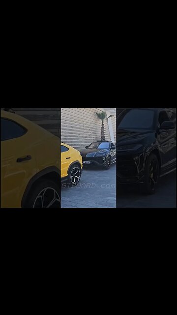 💥Dual Lamborghini Urus and yachts with jacuzzi in Monaco #lambo #lamborghini ##v8 #monaco