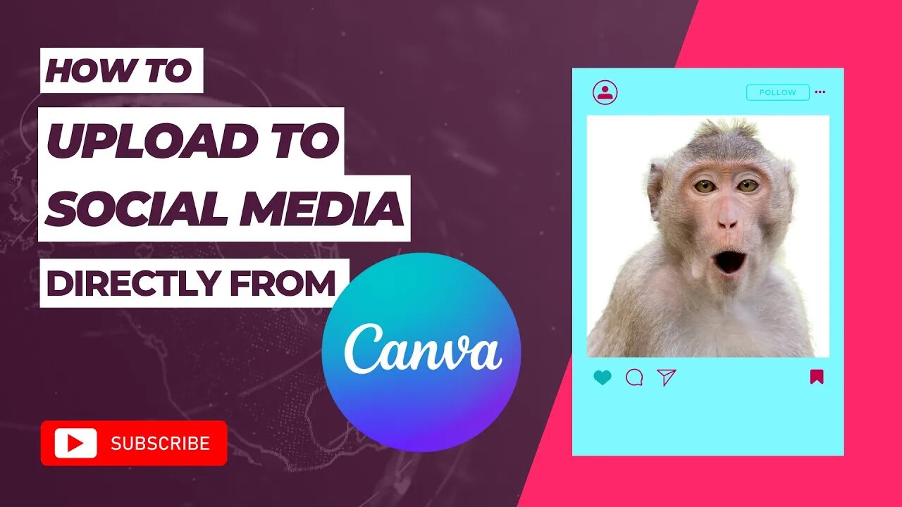 How to post to social media Directly from canva