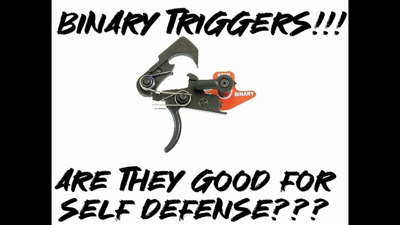 Are binary triggers good for self defense???