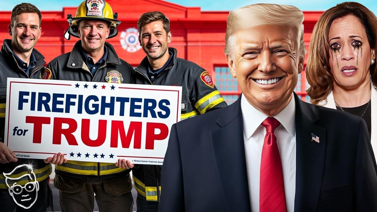 Firefighters Union REFUSES to Back Kamala, Members Support TRUMP