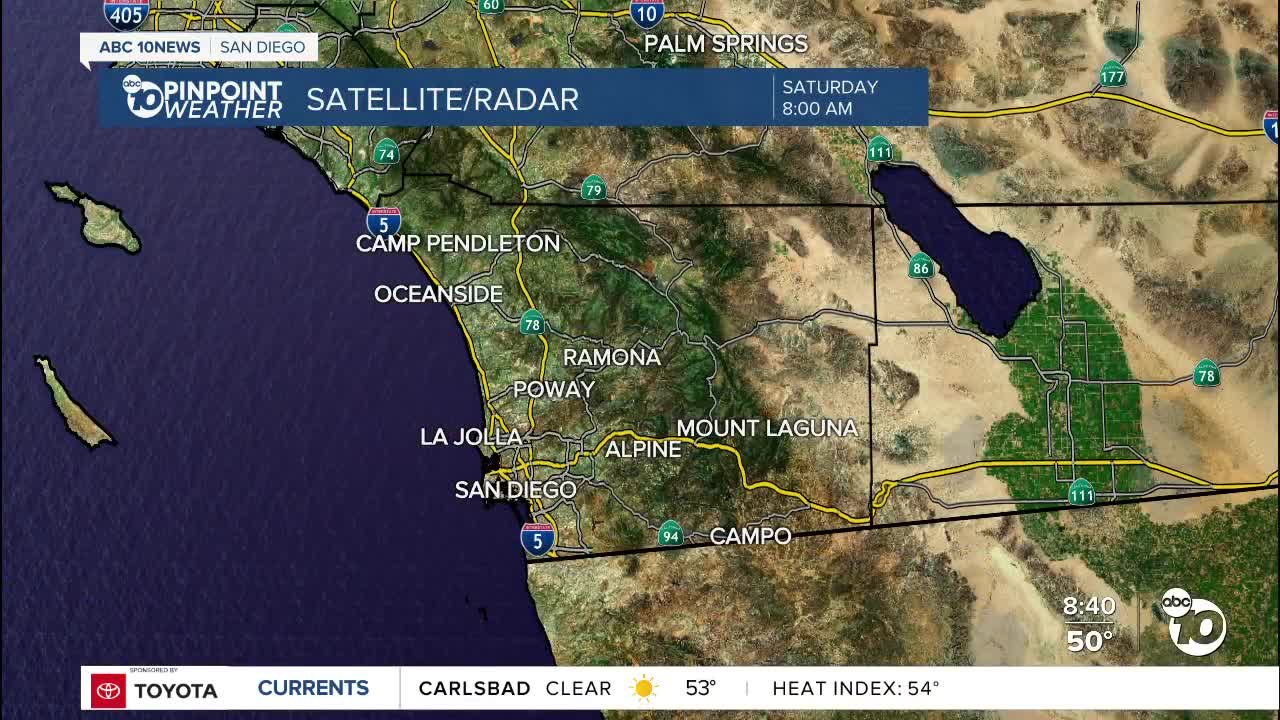 ABC 10News Pinpoint Weather with Meteorologist Leah Pezzetti