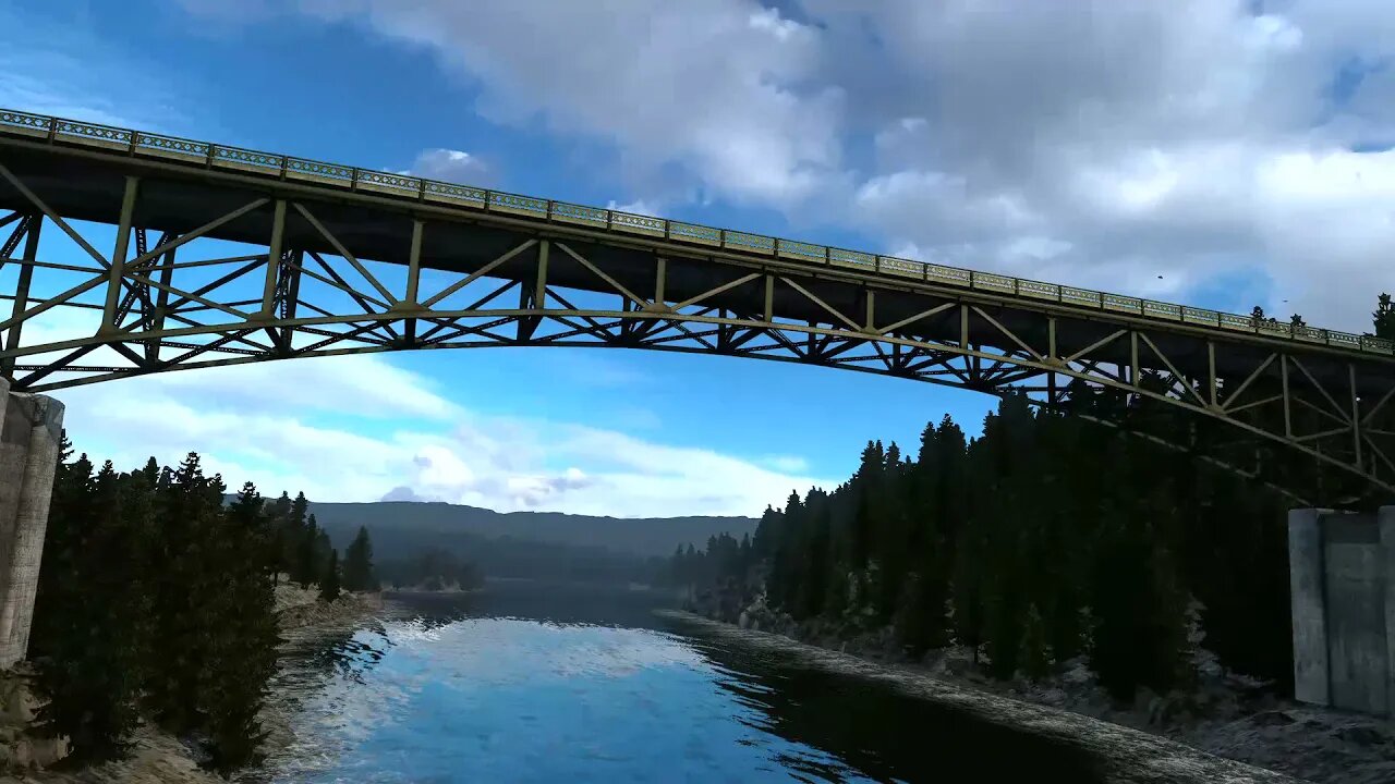 American Truck Simulator - #6 - Port Angeles, WA, to Bellingham, WA, (See Description)