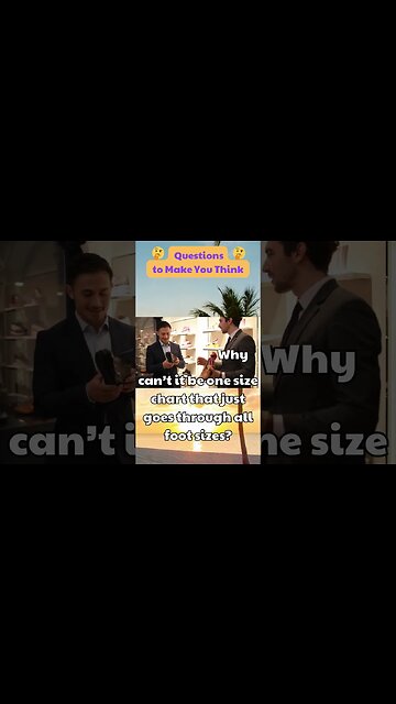 Why do women and men’s shoe sizes have to be different?