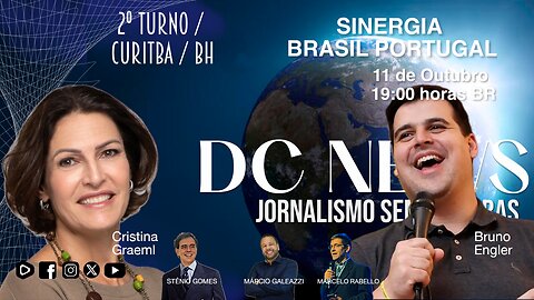 SINERGIA BRASIL PORTUGAL - 11/10/2024 - 2º TURNO - CRISTINA GRAEML E BRUNO ENGLER