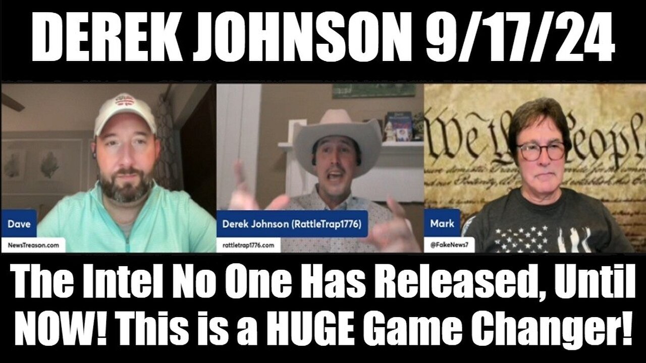 Derek Johnson: The Intel No One Has Released, Until NOW! This is a HUGE Game Changer!