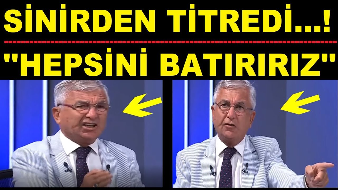 "Hepsini Batırırız" Canlı Yayında Sinirden Titredi!