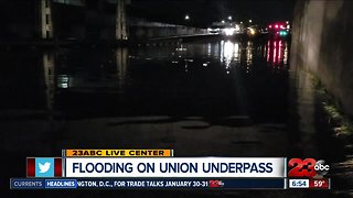 Flooding at Union Ave. underpass