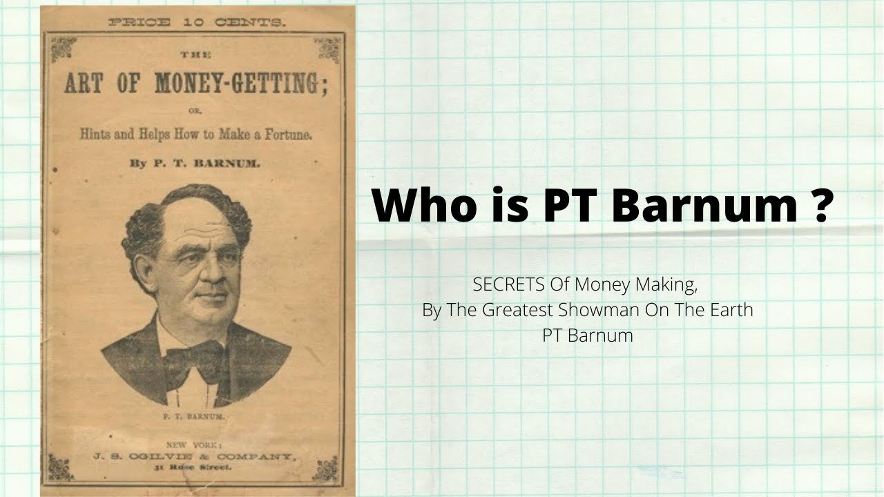 Who's PT BARNUM The Greatest Showman Of America