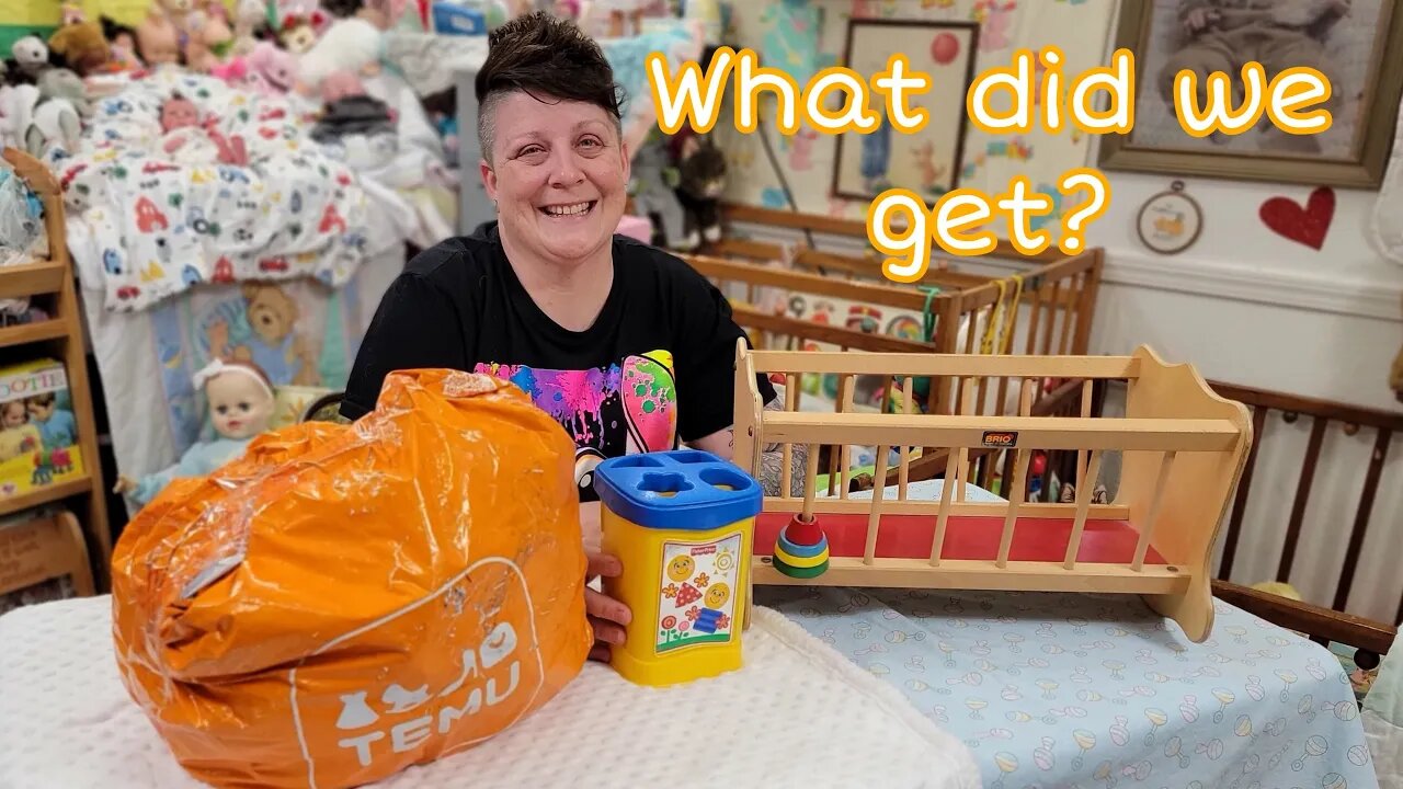 Opening BIG TEMU Order - What Did I get? Vintage Haul| nlovewithreborns2011