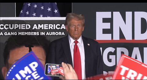 Trump Campaigns in Aurora, Colorado