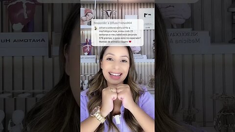 Qual é o peso esperado de um bebê de 23 semanas de gravidez?