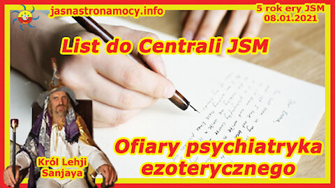 List do Centrali JSM Ofiary psychiatryka ezoterycznego