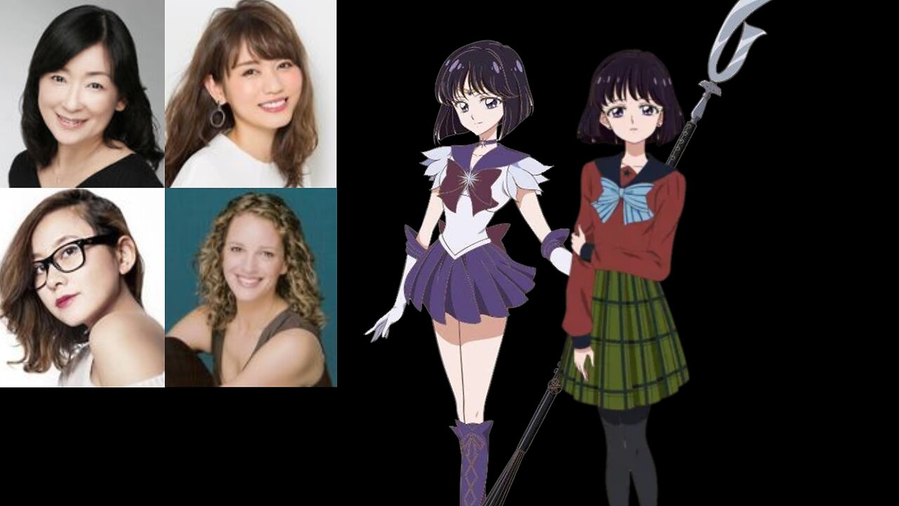 Anime Voice Comparison- Sailor Saturn/ Hotaru Tomoe (Sailor Moon)