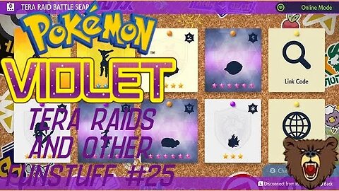 Walking Wake and Iron Leaves Tera Raids: Pokemon Violet Fun Stuff #25