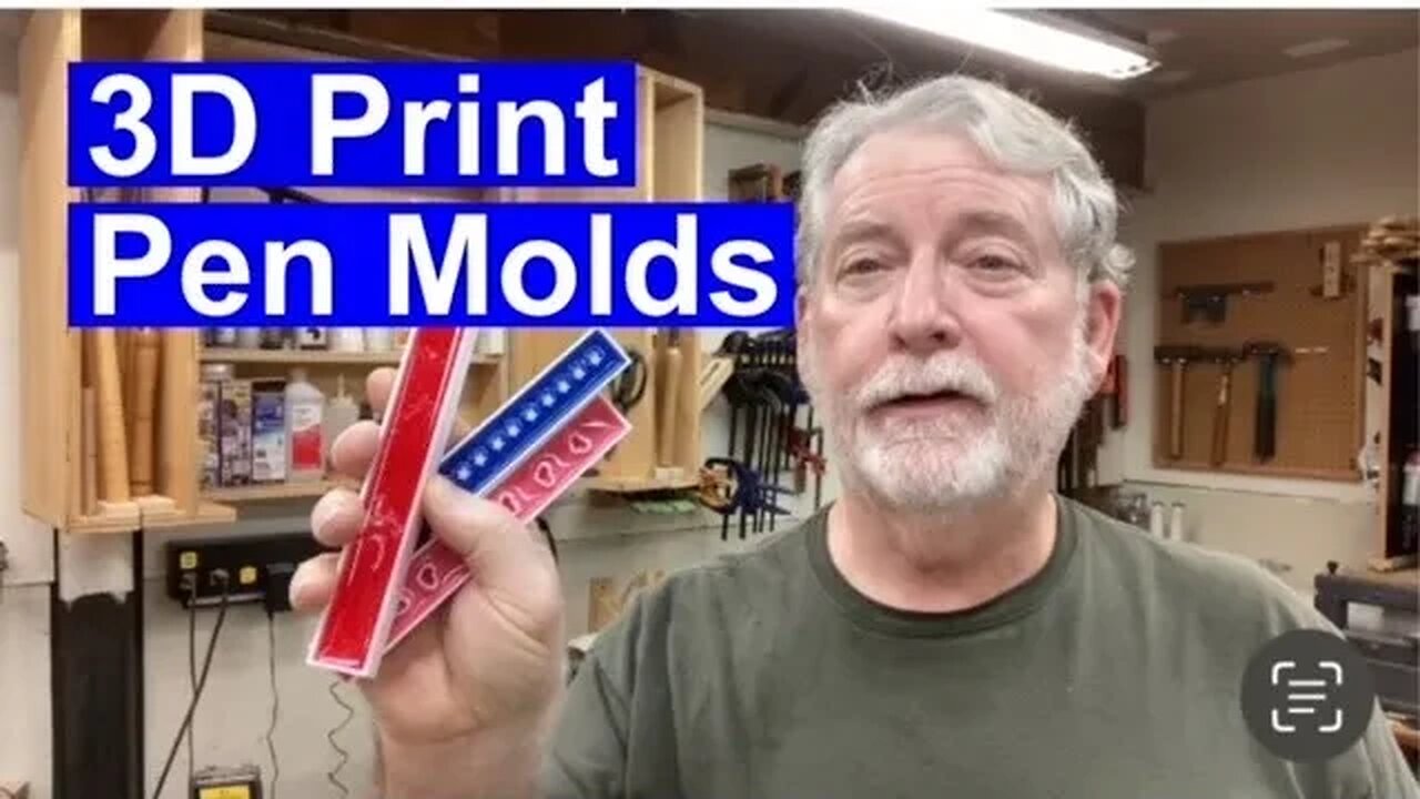 3D Print Pen Molds! Any Size, Any Design!