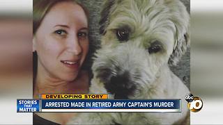 Arrest made in retired army captain's murder