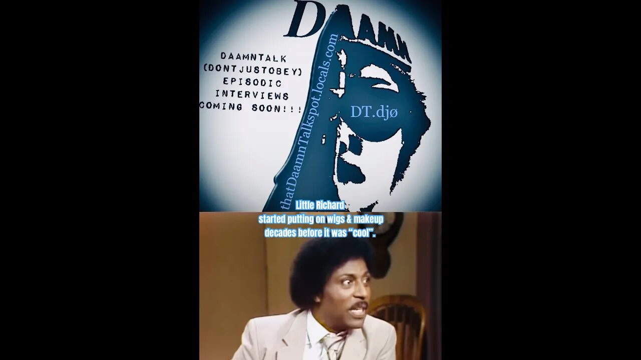 #LittleRichard started doing it before it was “#cool” #TootyFruity - not #BeAWomanChallenge 🤦🏻♂️
