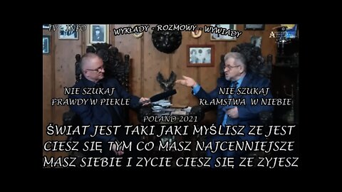 ŚWIAT JEST TAKI JAKI MYŚLISZ ŻE JEST- CIESZ SIĘ TYM CO MASZ NAJCENNIEJSZE, MASZ SIEBIE /2021TV INFO