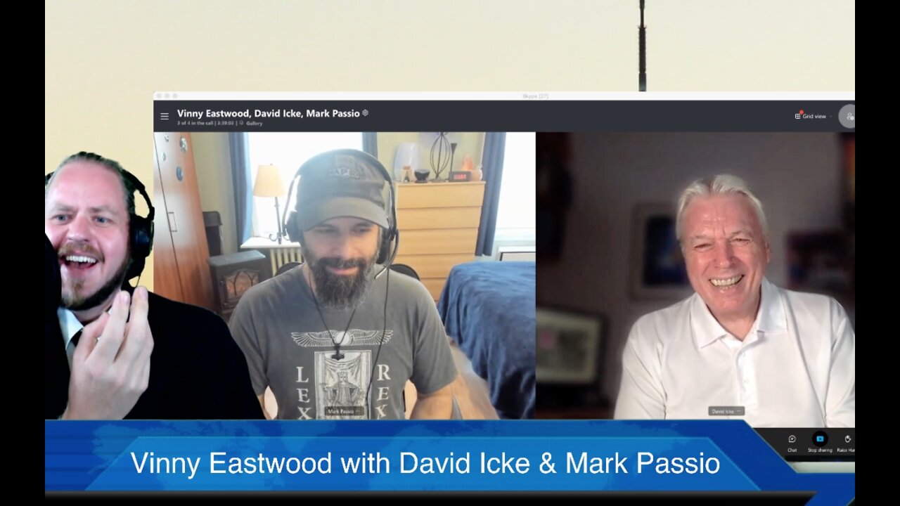 Courage and Consciousness. David Icke and Mark Passio on The Vinny Eastwood Show