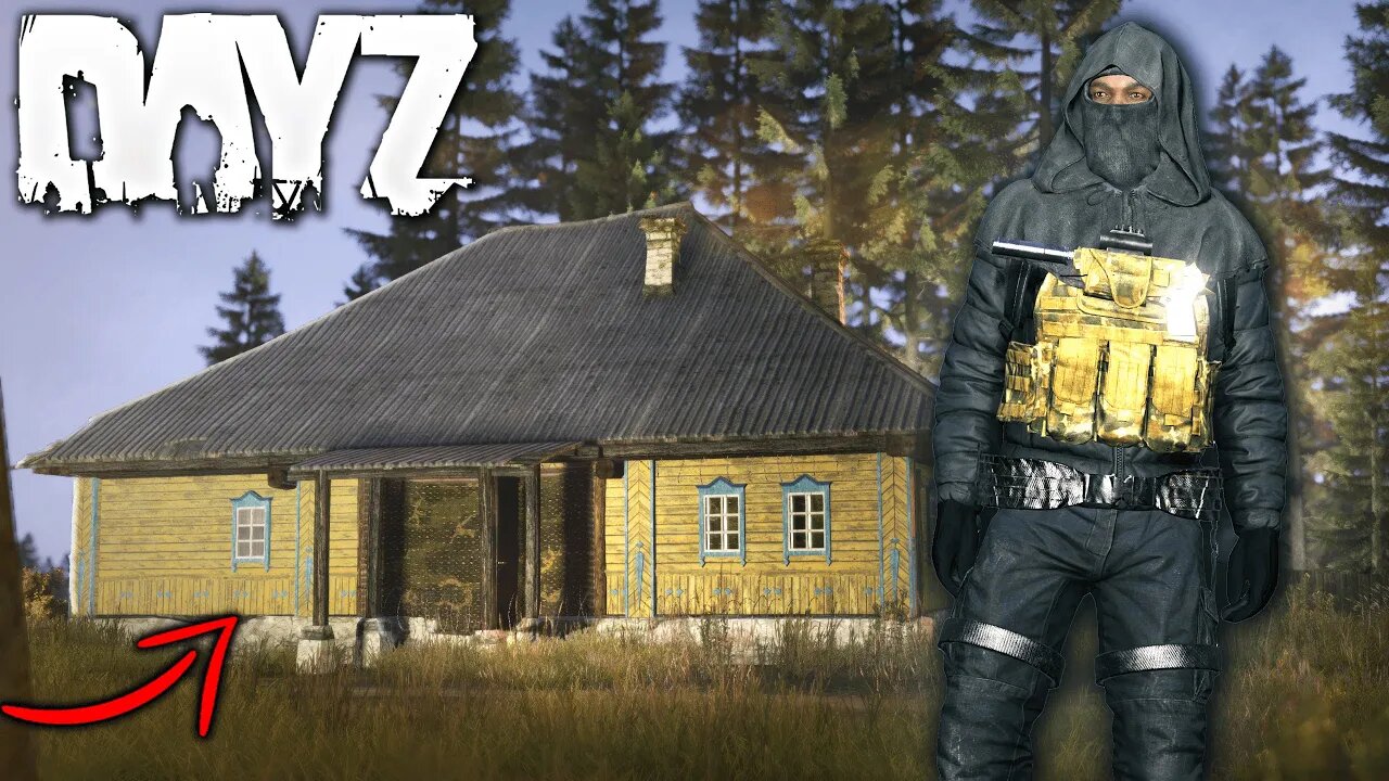 Building a Cozy Forest Cabin Base on DayZ...