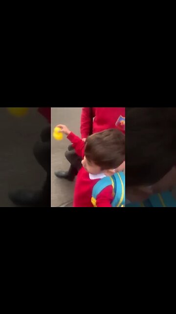 Andrei took his duckling with him this morning-then he got tired #babyboy